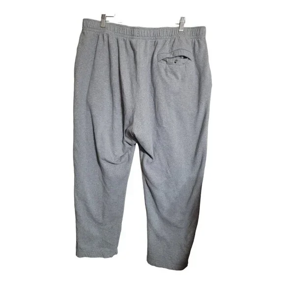 Nike Pants Men's Size 4XL Fleece Gray Joggers Sweats Straight Leg BV2707-063